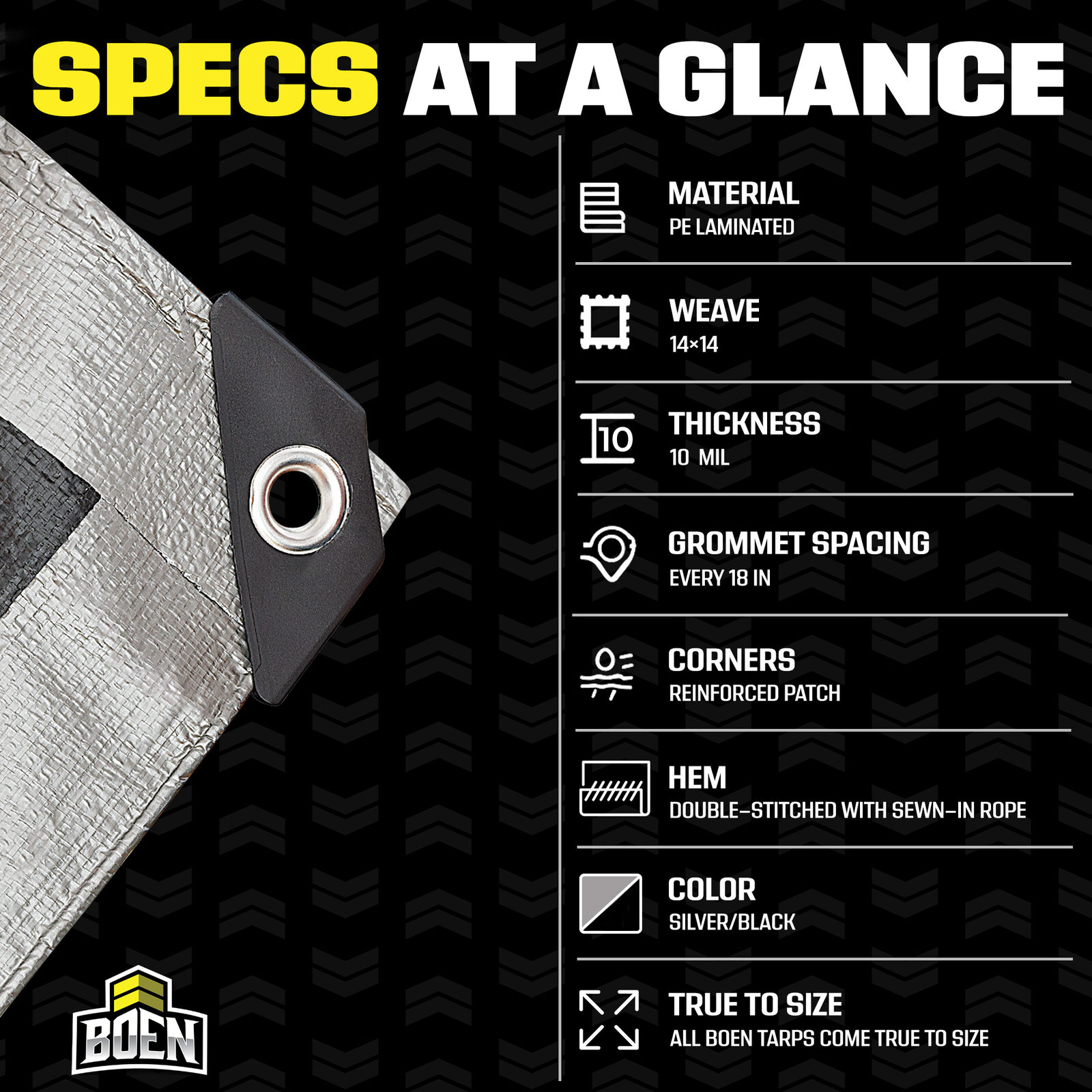 Technical Specs — Silver Black